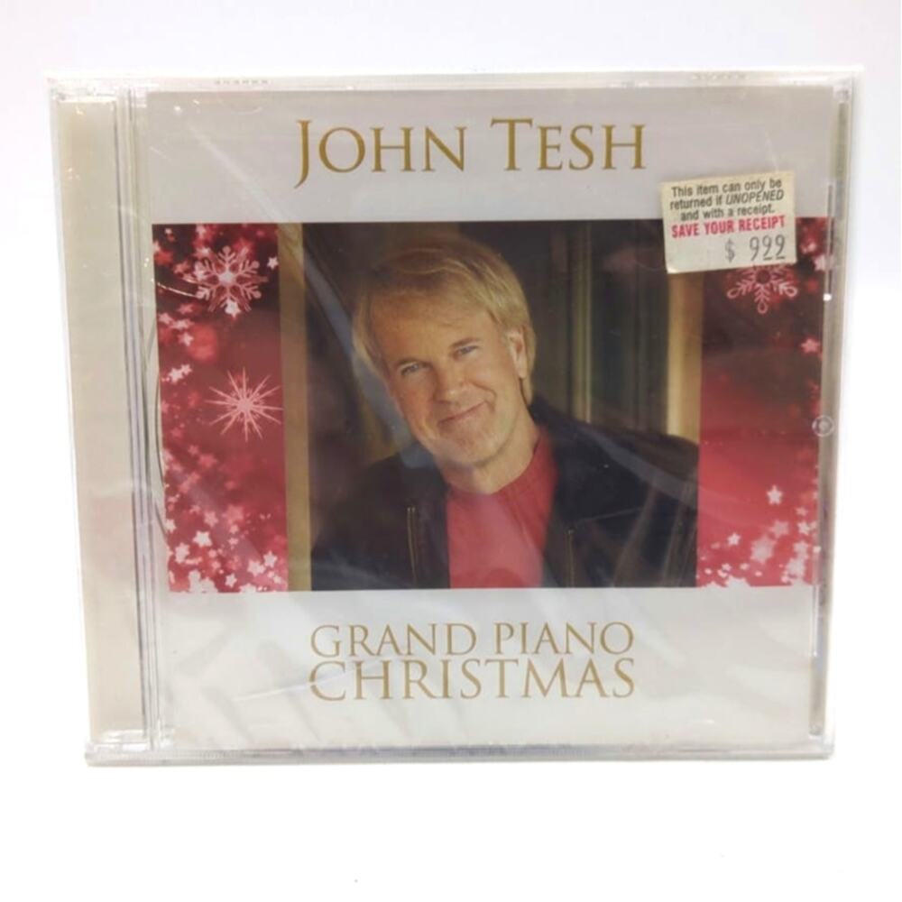 John Tesh "GRAND PIANO CHRISTMAS" Brand New Sealed Music CD 2006 Garden City